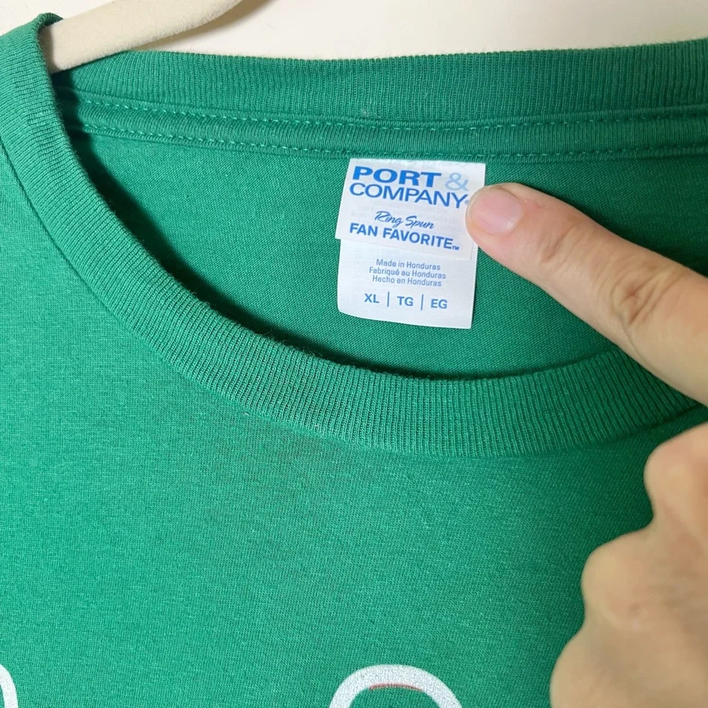 Savannah Bananas Banana Ball Banana Squad T-shirt Green and Yellow - Picture 4 of 5